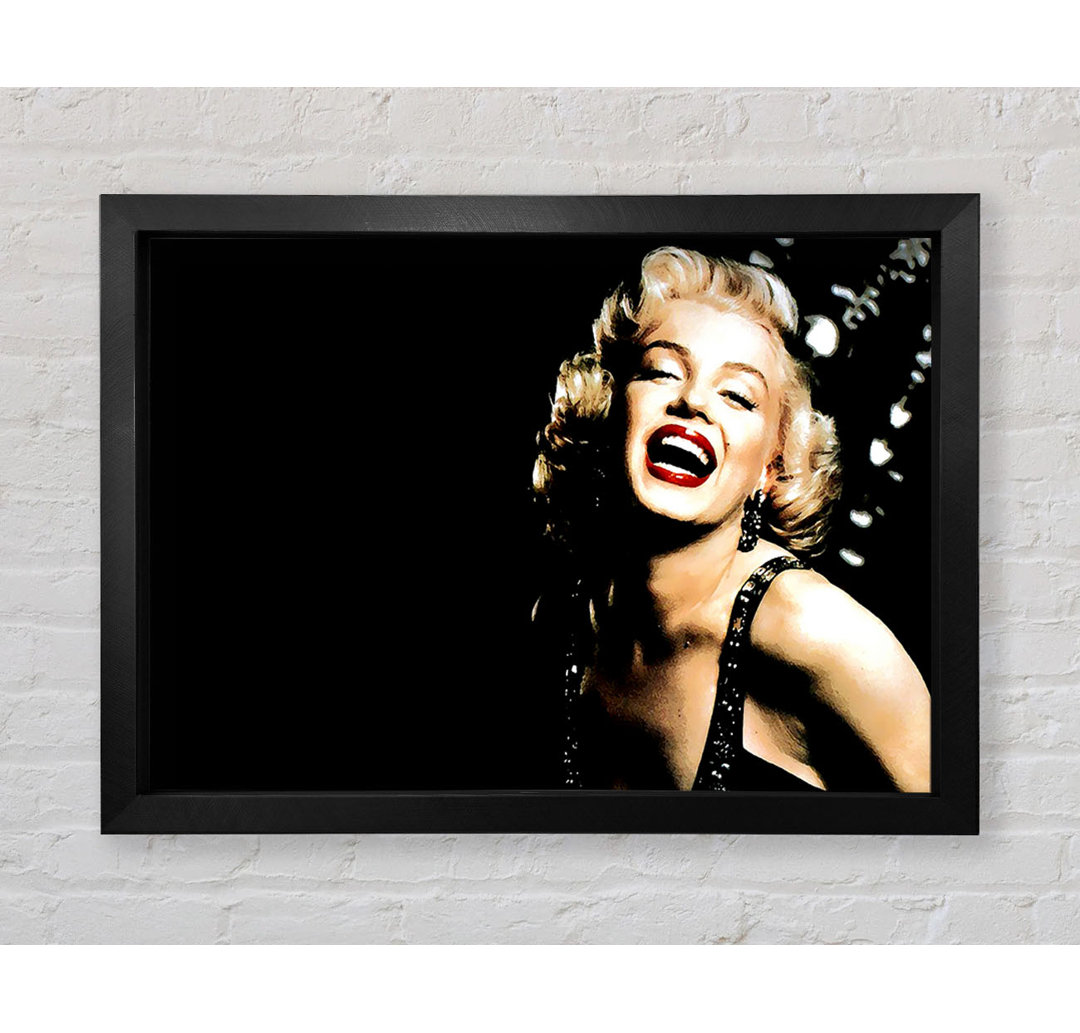 Marilyn Monroe Sparkle - Einzelner Bilderrahmen Kunstdrucke