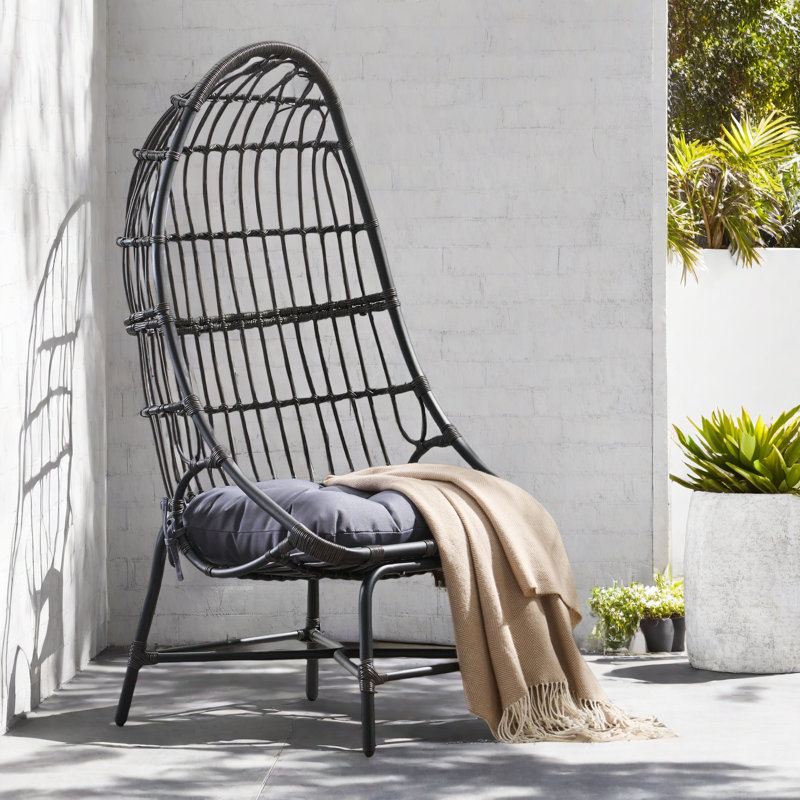 CHAISE ELON COCOON, Bleu