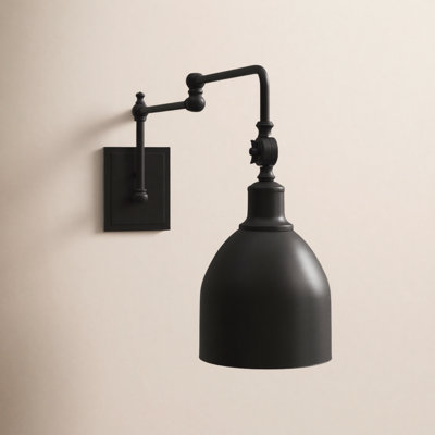 Seraphine Single Light Dimmable Swing Arm Sconce