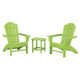 Country Living by POLYWOOD Adirondack Chair 3-Piece Set