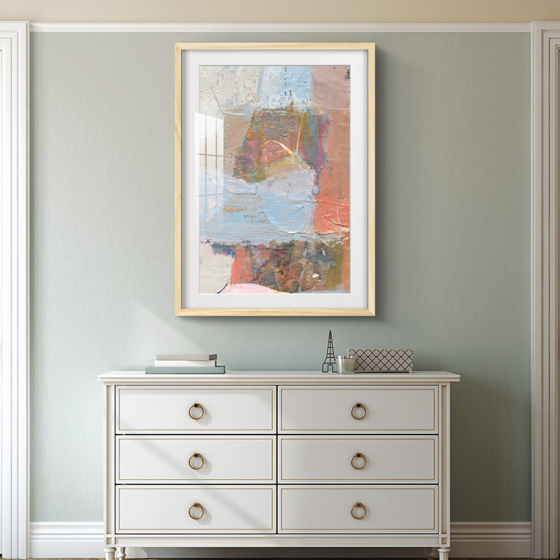 Minim III -Framed Print, Natural, 28.5'' H x 20.5'' W
