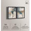 Atmospheric Tones Duo Shadowbox Print Abstract Wall Decor Set by Art Remedy, Black Frame, 10 x 15-2048887539-2048887540
