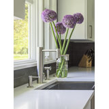 Hunley Kitchen Faucet - 12" Articulated Spout