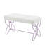 Banc en cuir synthétique clair-898498808-898498813