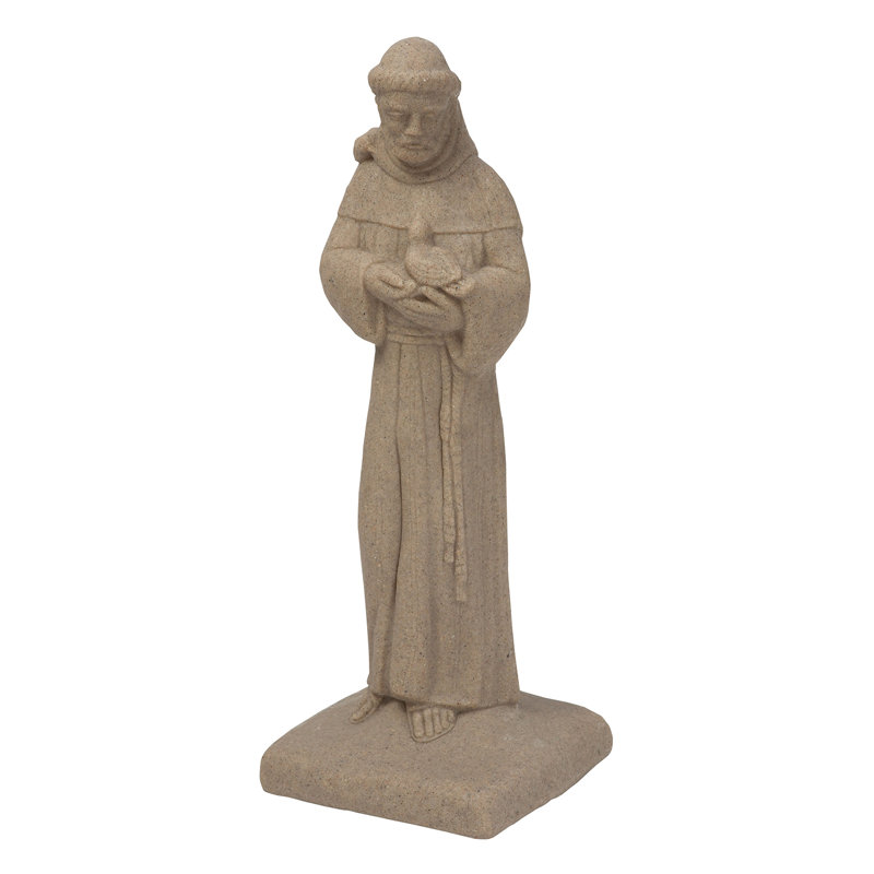 Statue Pollastri St. Francis, Blanc