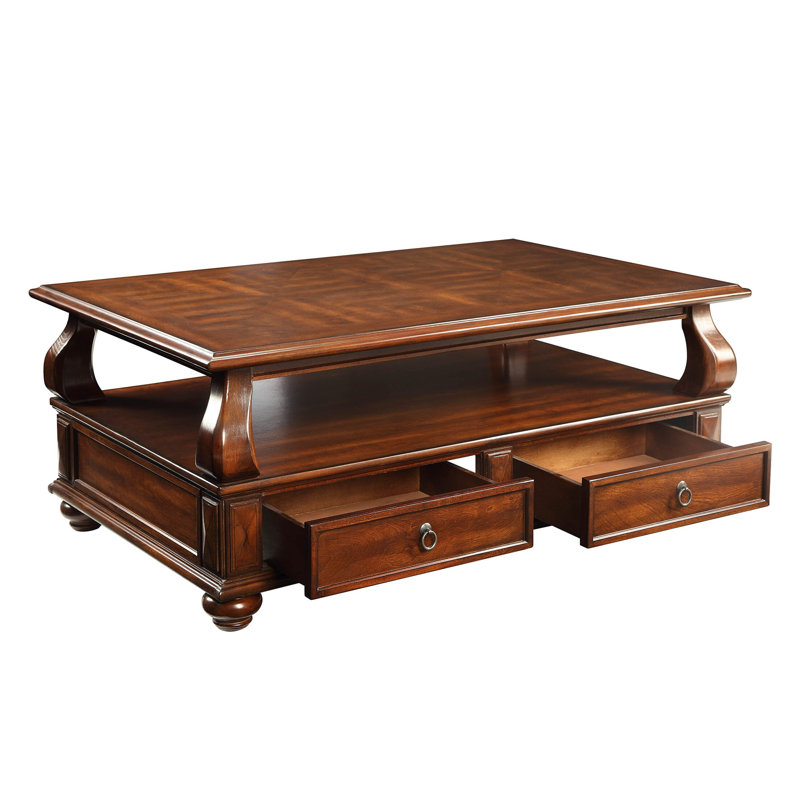 Emiliano Solid Wood Single Coffee Table
