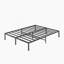 Structure de lit plateforme robuste en métal, aucun sommier nécessaire, taille simple, support fiable et design moderne