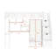 Lit mezzanine double Penington Kids-133110105