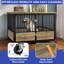 Mobilier d'intérieur pour cage de chien en bois-1151407699-1151407702