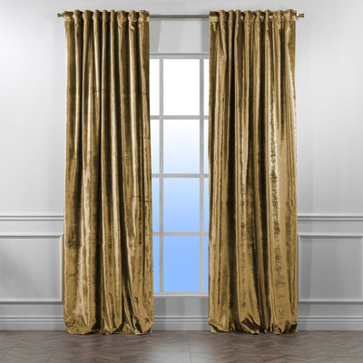 Room Darkening Single Curtain Panel