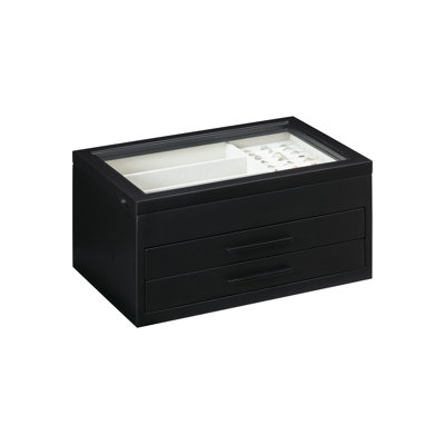 Manufactured Wood Jewelry Box + Drawers
