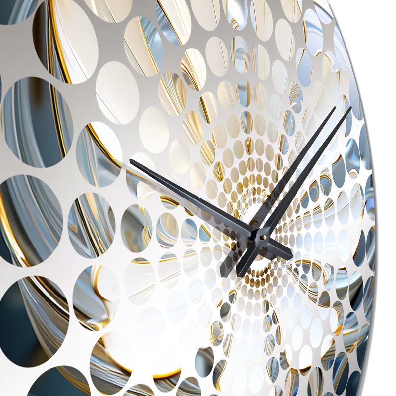 Horloge murale Sandi - Abstract Botanicals, Très grand