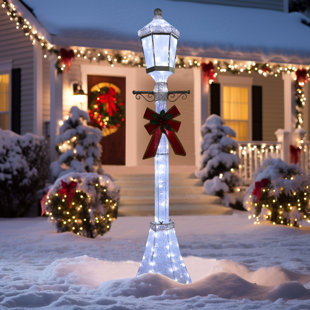 Christmas Tree Snow Globe Xmas LED Pendant Indoor Yard Garden Hanging  Lights Decorate Streets Layout Decorative Lights Pendant Christmas  Decorations