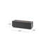 FIT RECTANGULAT FIRE PIT-50 000BTU AVEC SUPPORT DE RÉSERVOIR-129682318