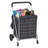 Folding Shopping Cart, 200 lbs Max Load Capacity, Grocery Utility Cart