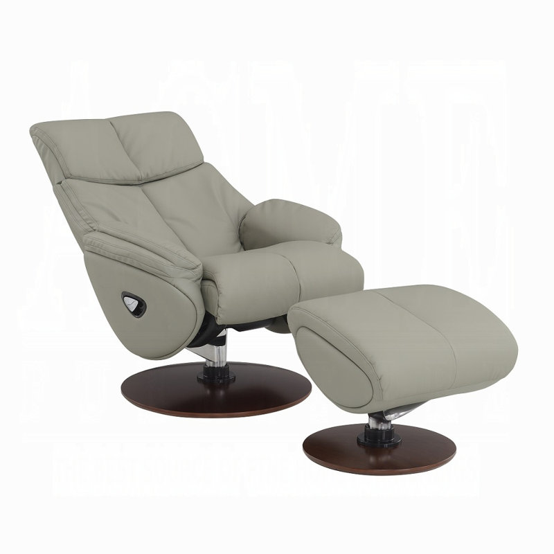 Chaise d'appoint Kandoro MOTION W / SWIVEL & OTTOMAN