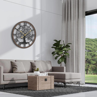 Horloge murale moderne Modern Farmhouse