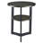 2-Tier Small Side End Table with Metal Frame-985479222
