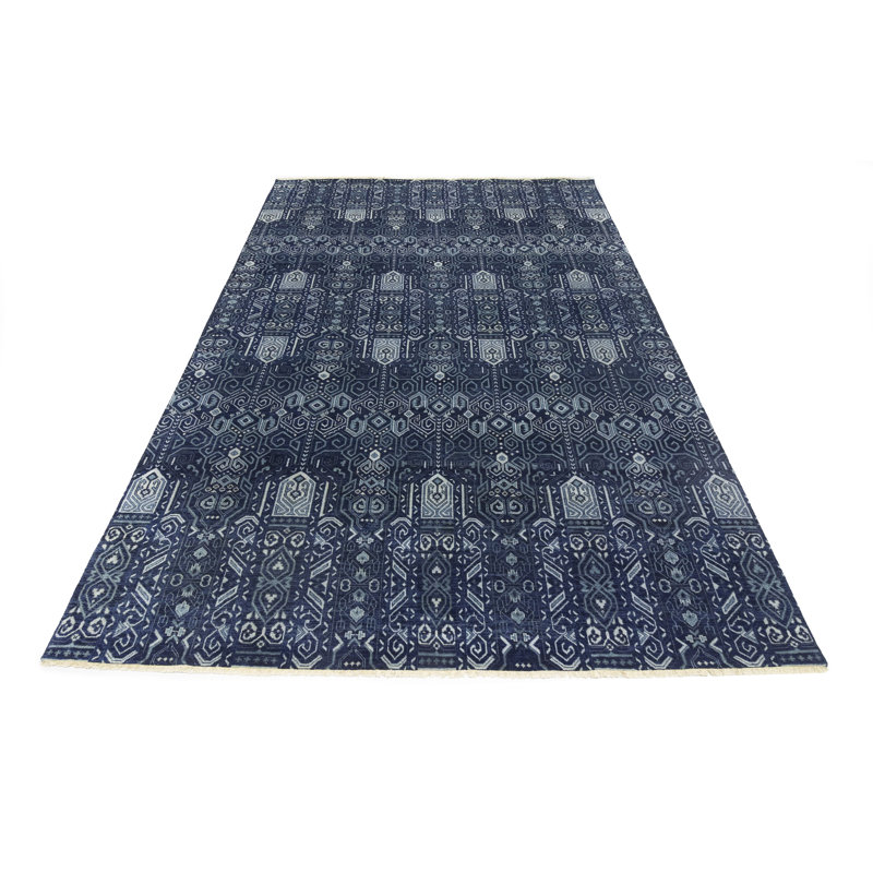 Tapis oriental foncé Oushak Chobi, Rectangle 10 pi x 14 pi