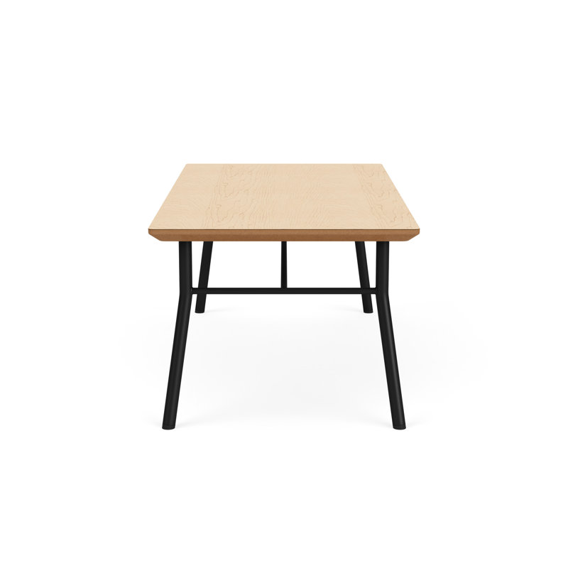 Lesro Table basse Mystic, Natural Wood, Black