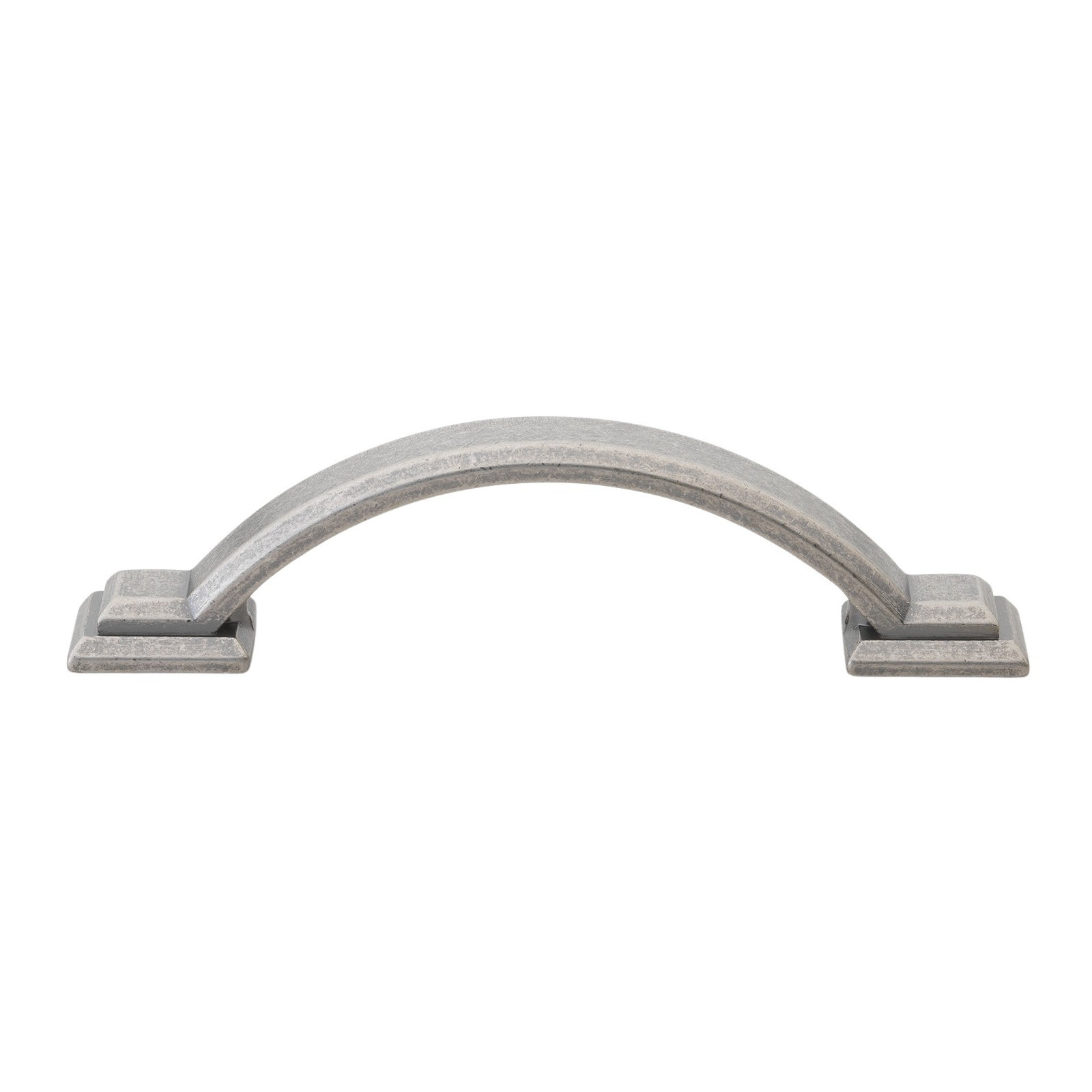 3" Center to Center Arch Pull, Weathered Nickel