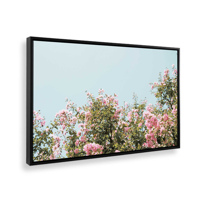 «Blossoming Canopy», reproduction sur toile, H 32,75 po x l 48,75 po x P 1,75 po, Cadre noir satiné