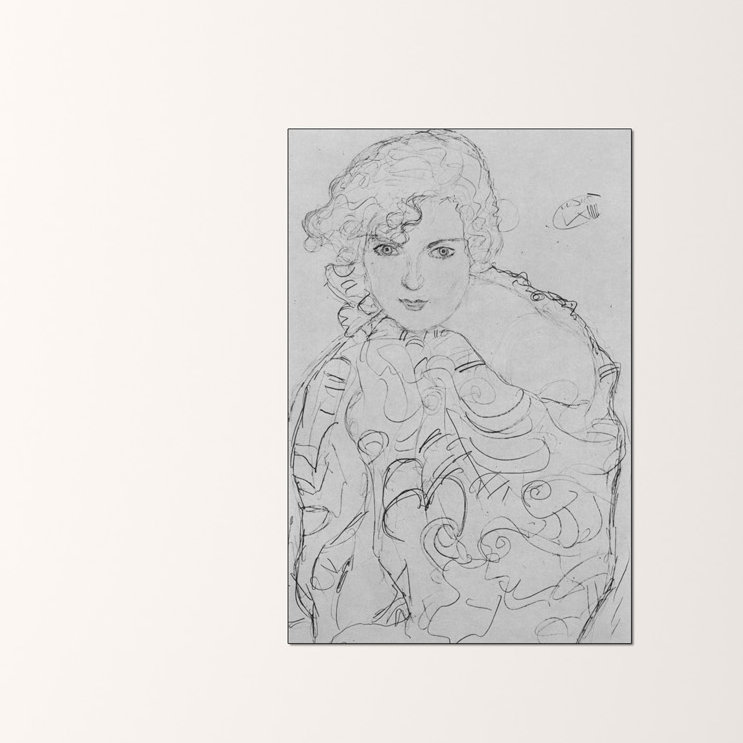 Gustav Klimt - Wrapped Canvas Print, 90cm H x 60cm W x 1.8cm D