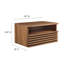 Table de chevet murale Crawley-88459683