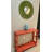 Console Table, Cranberry Red
