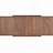 Mayah Walnut Finish Dining Table