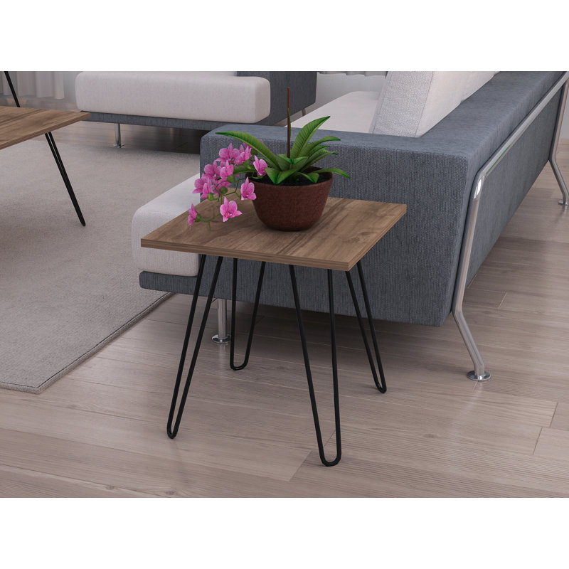Chaunce End Table, Brown