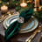 Ladybug Design Napkin Rings Set of 4 – Christmas Table Decor and Holiday Dining Gift for Farmhouse Style
