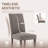 Bontrager 20'' H Linen Dining Chair - Upholstered Parsons Side Chair-322765428