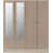 Oyster Gloss/Light Oak Effect Veneer