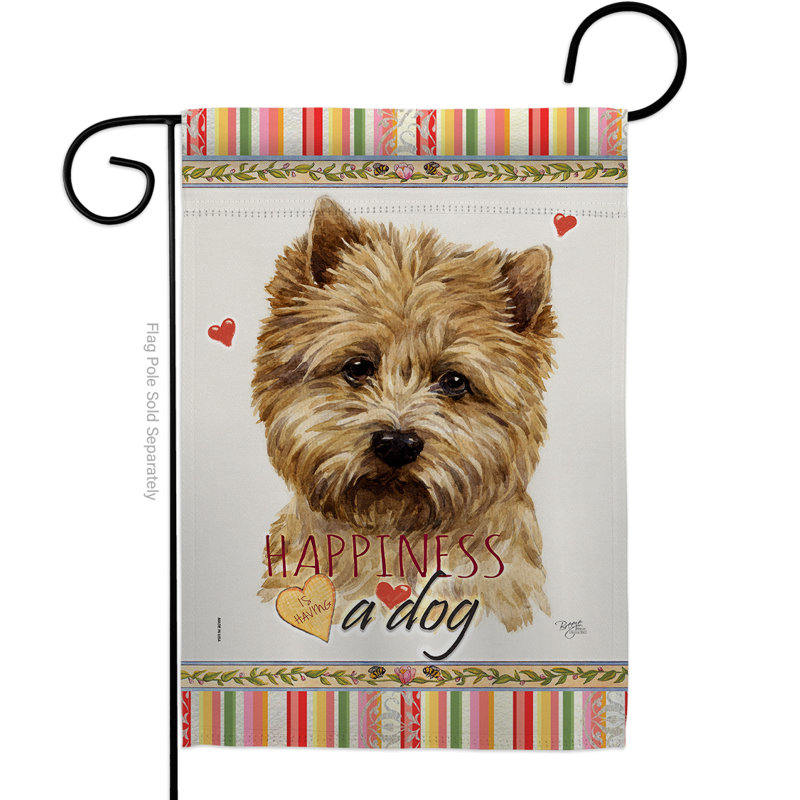Coussin décoratif à 2 faces en polyester 20 x 13 po Bulldog Happiness-impressions Drapeau pour la maison, Carlin