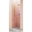 Illume 40.5 in. x 78 in. Fully Frameless Wall Hinge Shower Door-91037943