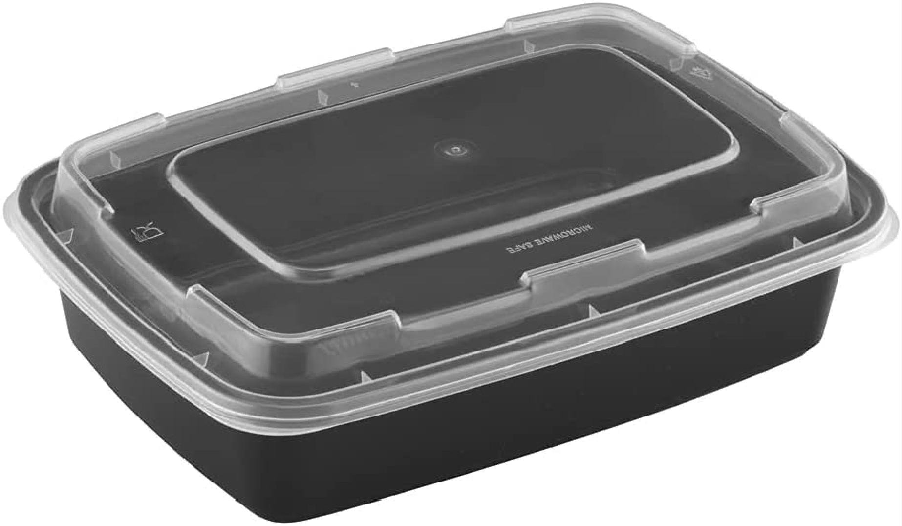 Rectangle Prep Meal 32 oz. Food Storage Container (Set of 150) (Set of 150) Prep & Savour