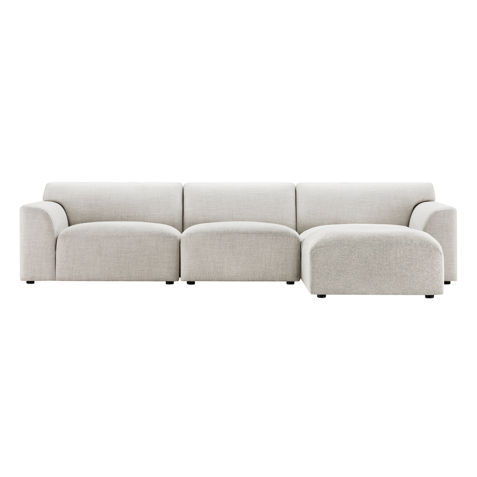 Morell Sectional, Nathan Wheat Tweed
