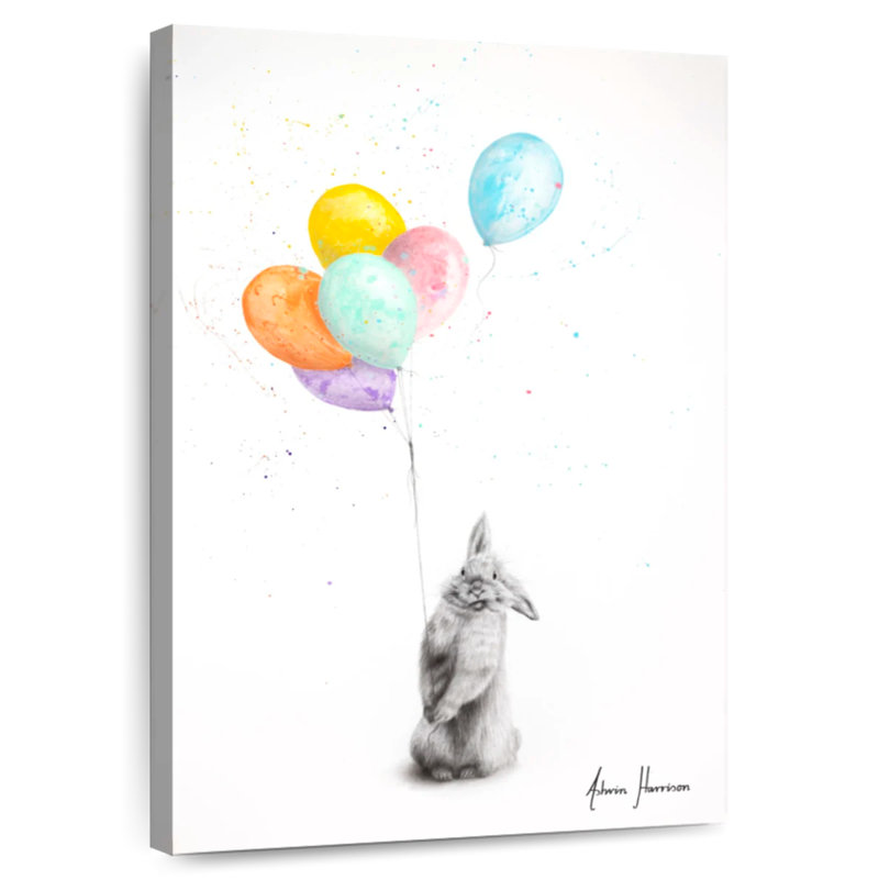 Brampt Buster et ses ballons, H 36 po x l 24 po