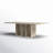 Jesper Faux Travertine Dining Table