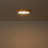 Natural Wood 5CCT LED Flush Mount 