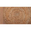 Repose-pieds en jute revêtu de pique-nique - Style décontracté style bohémien pour le salon, la chambre à coucher, le patio 