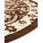 Britannia Floral Brown Area Rug-28878836