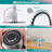 Single Handle Spring Kitchen Faucet with Sprayer and Soap Dispenser-93068658