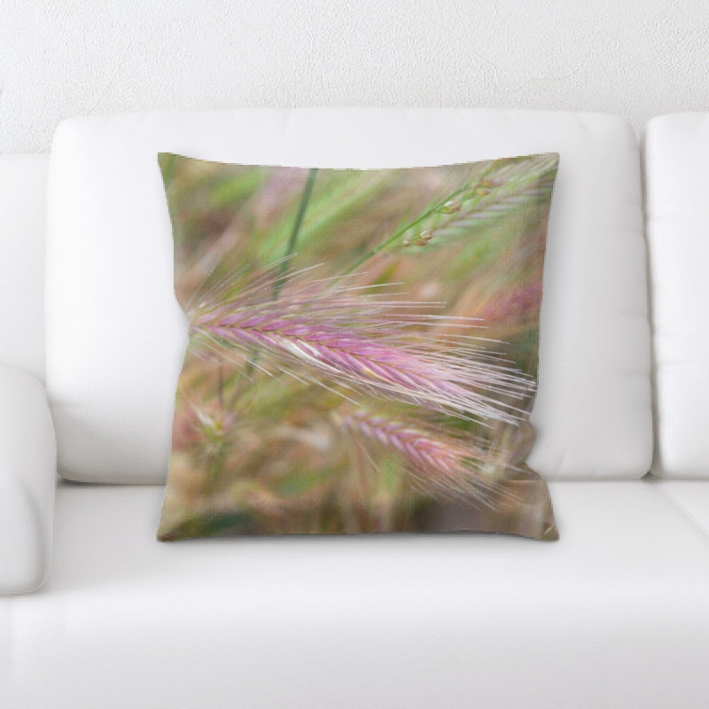 Microsuede Reversible Throw Pillow