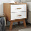 Table de chevet en bois massif Lachish-318757553