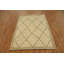 Tapis à motif géométrique de style Gabbeh 6 x 8 dans des tons doux
