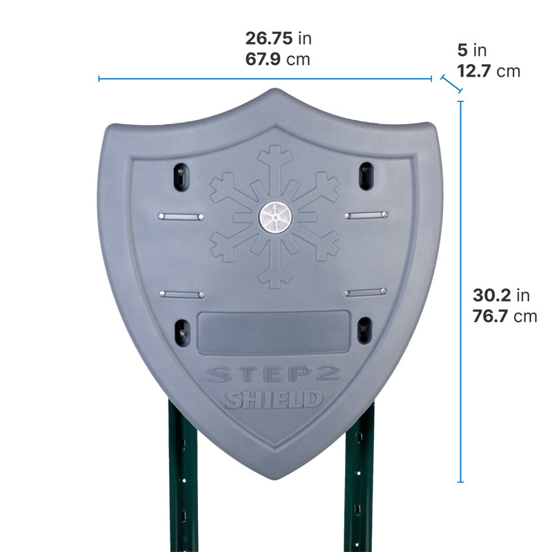 Step2 Snow Shield Freestanding Mailbox Enclosure