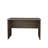 Dark Walnut Minimalist Home Office Work Desk With Cable Management-186172944