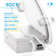 6.3'' Selectable Color Temperature Dimmable Air-Tight IC Rated LED Canless Recessed Lighting Kit